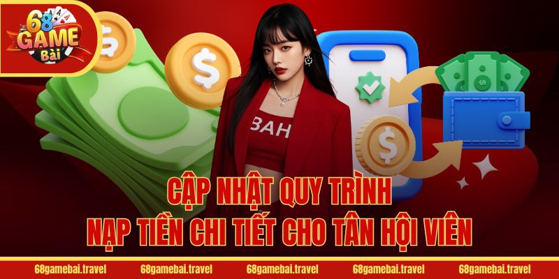 Cập nhật quy trình nạp tiền chi tiết cho tân hội viên